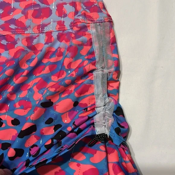 Lucky in Love Lucky Leopard Golf Skort Multi NWT - Picture 6 of 9